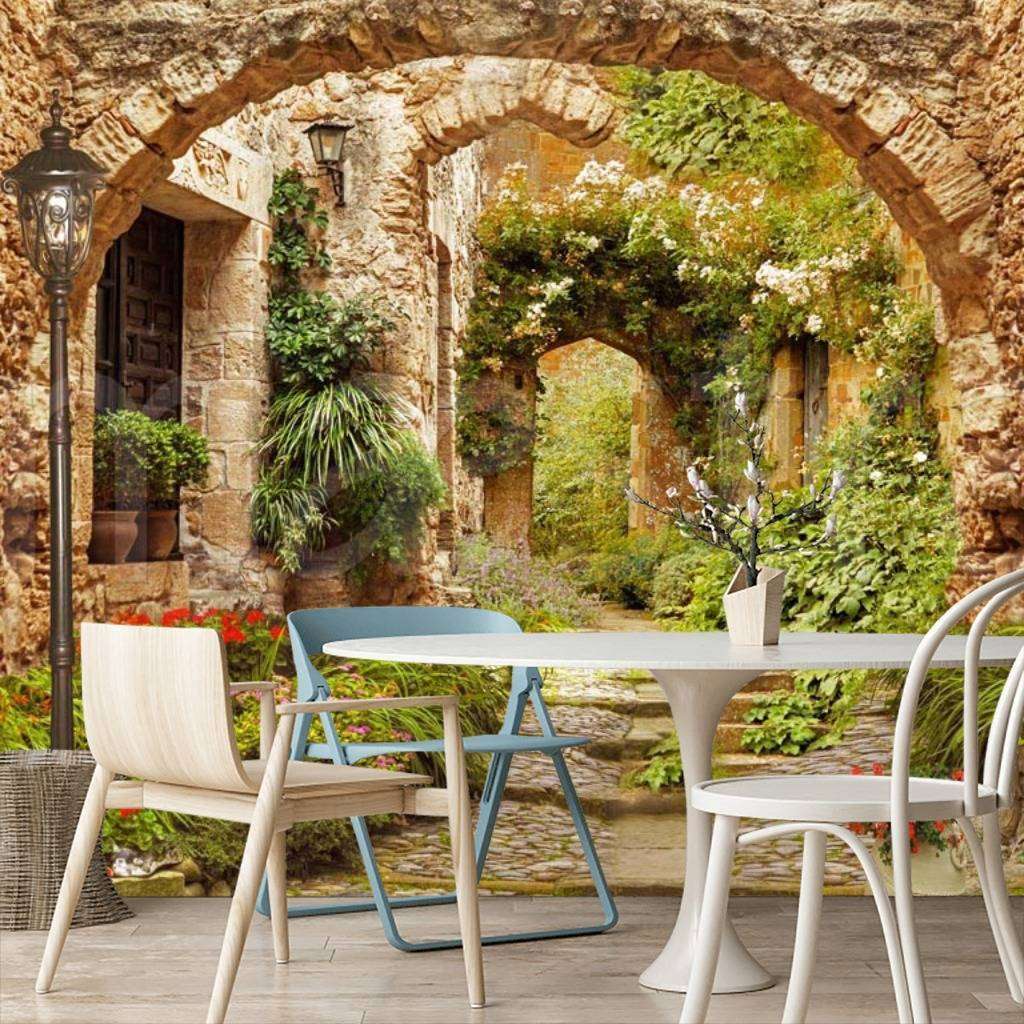 Фотообои Бесшовные обои на стену:  Старинная арка. Артикул: 5-040  