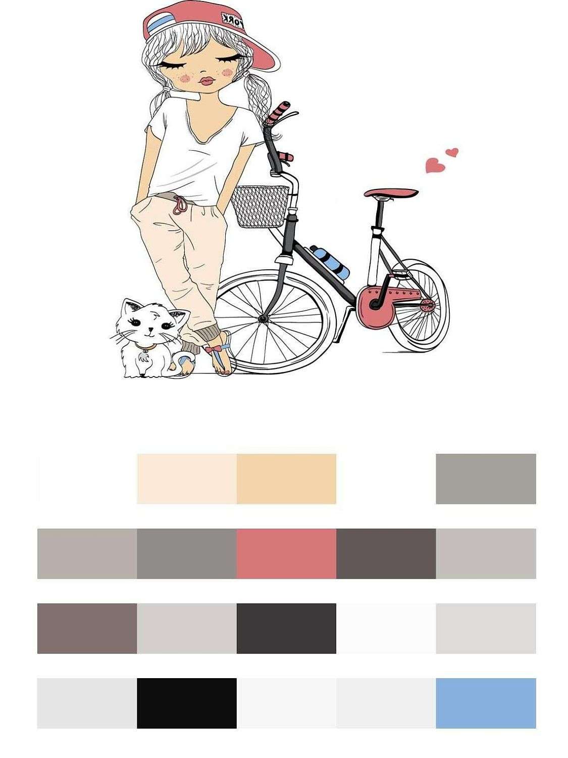 Девочка лето  12-1260