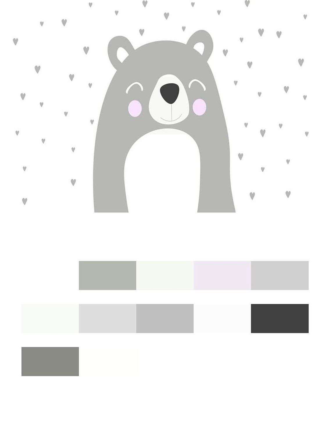 Мишка серый  12-886