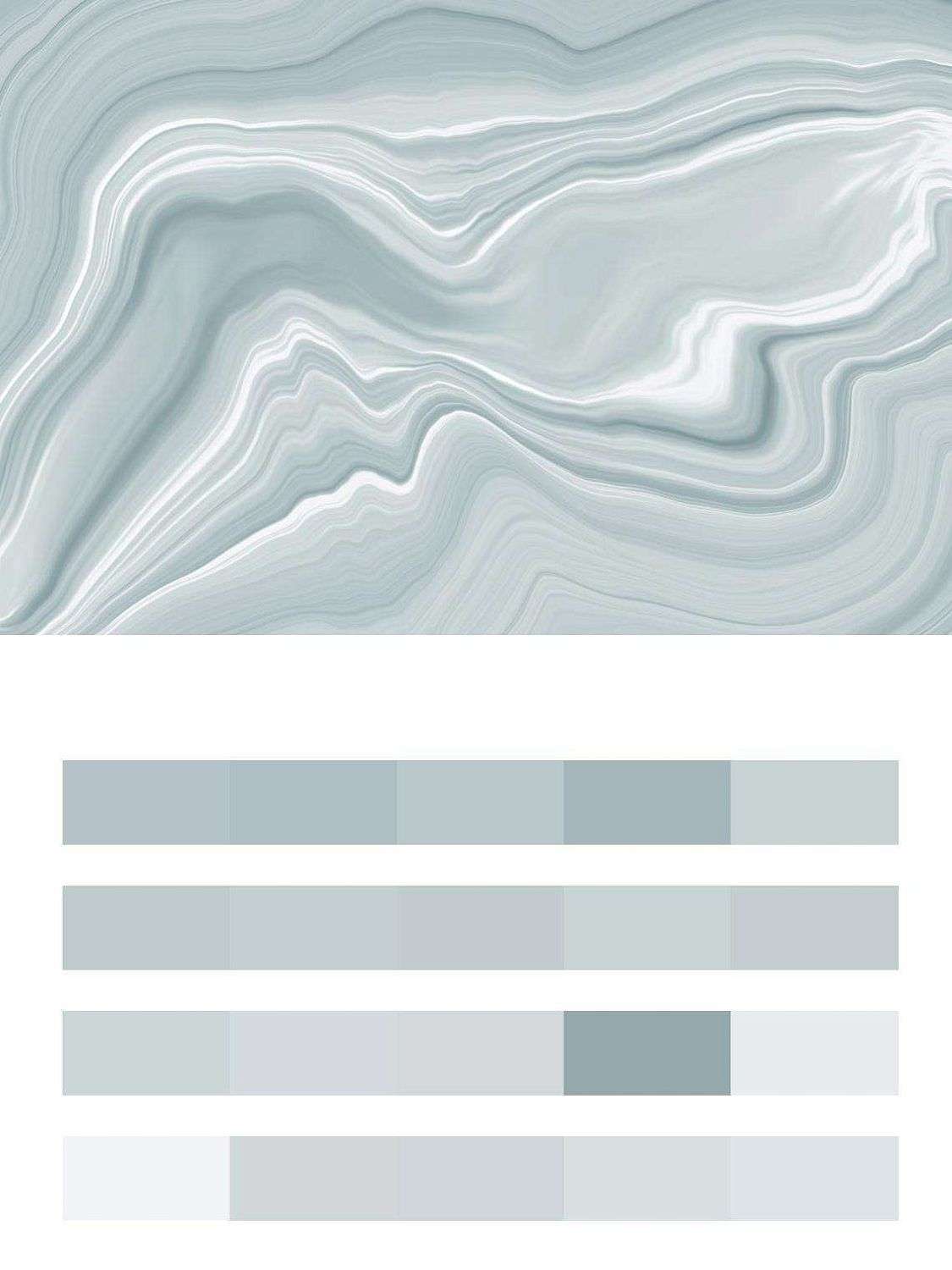 Флюид Арт - Серый фон  9-944