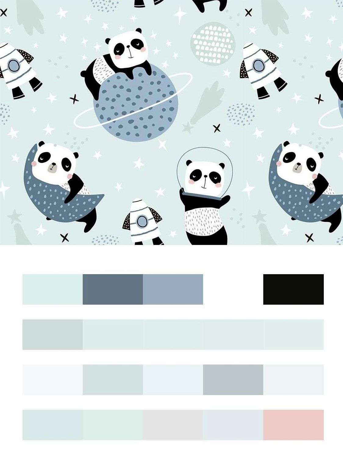 Панды в космосе  12-756