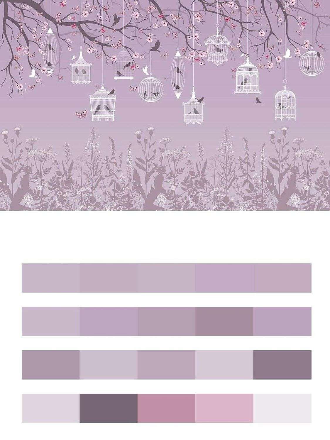 Птицы в клетке  9-1630