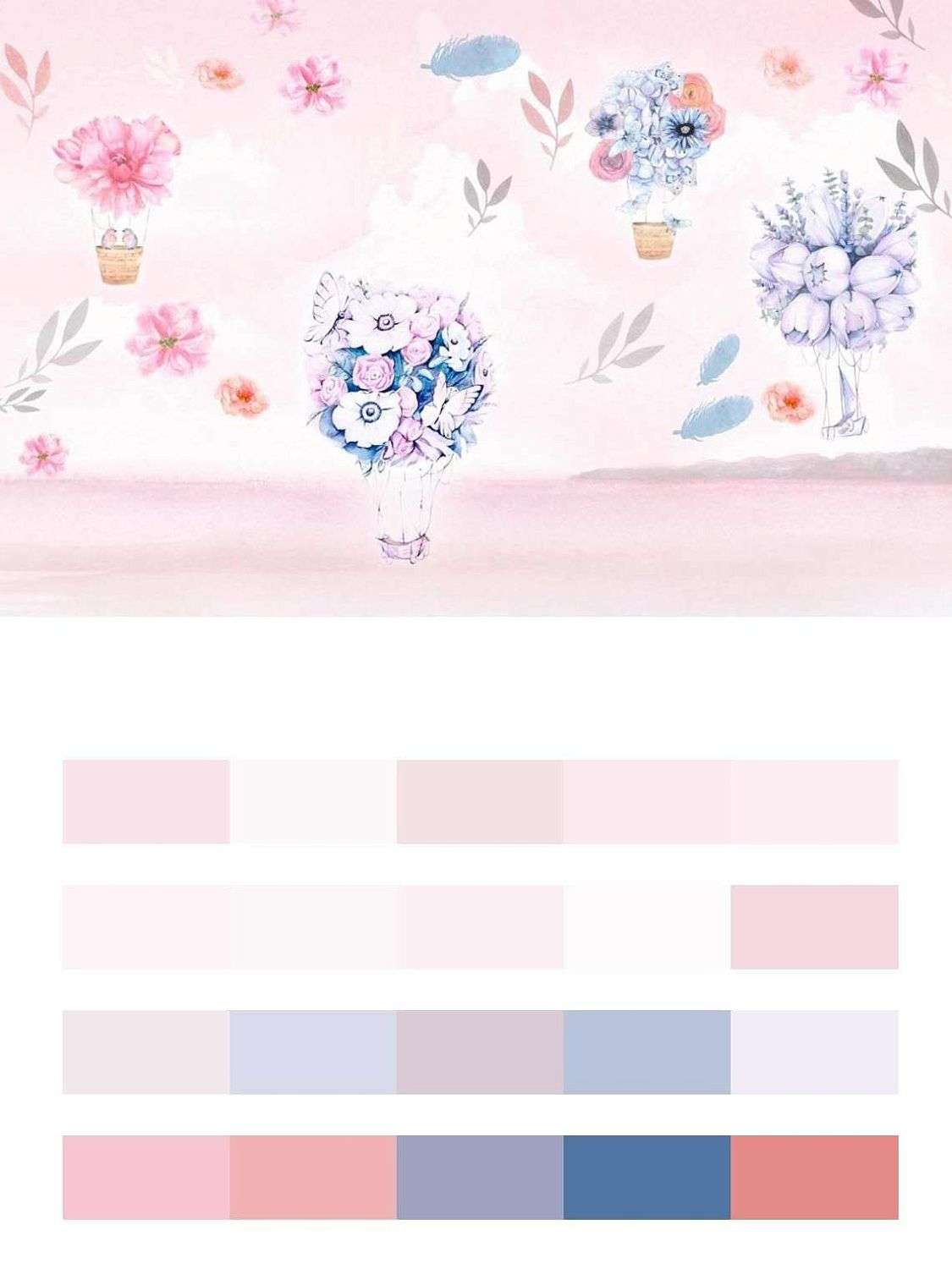 Воздушные цветы  13-216