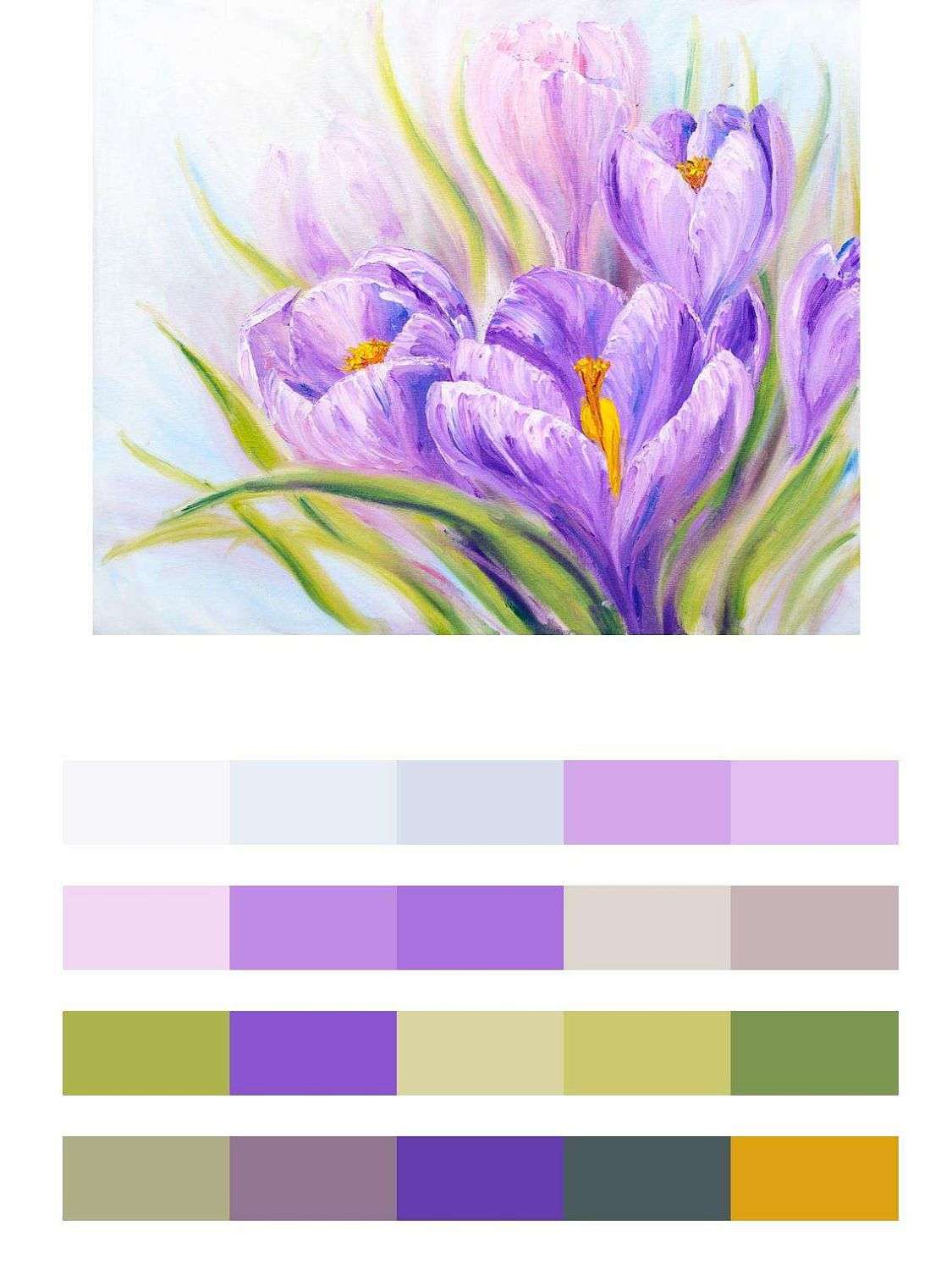 Рисунок крокусов  9-112