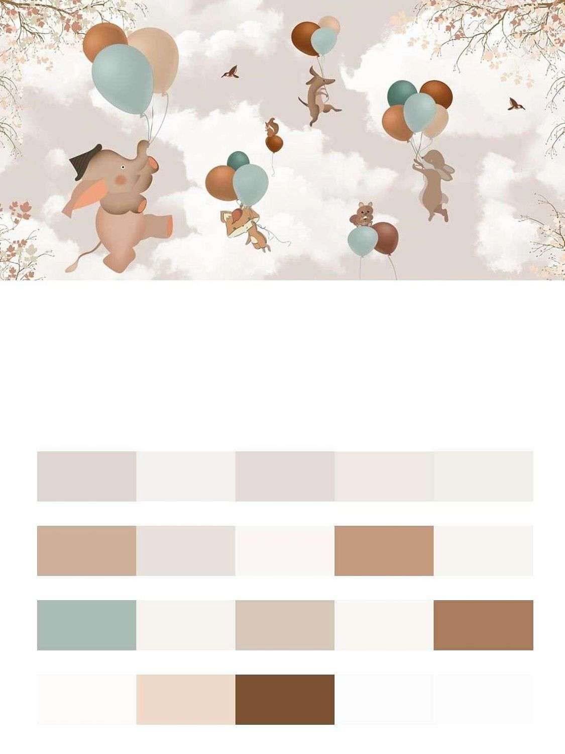 На воздушных шариках  12-1157