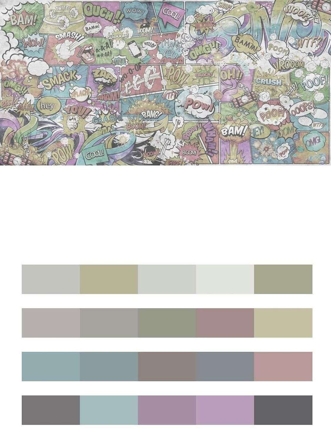 Комиксы на стену  12-1369