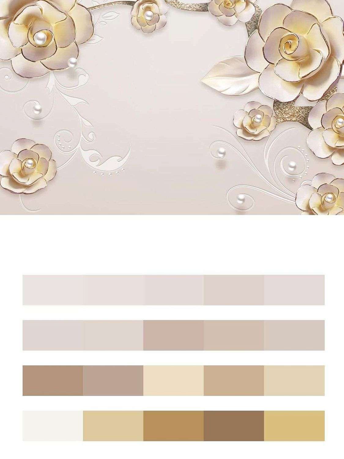 3д розы желтые  10-665