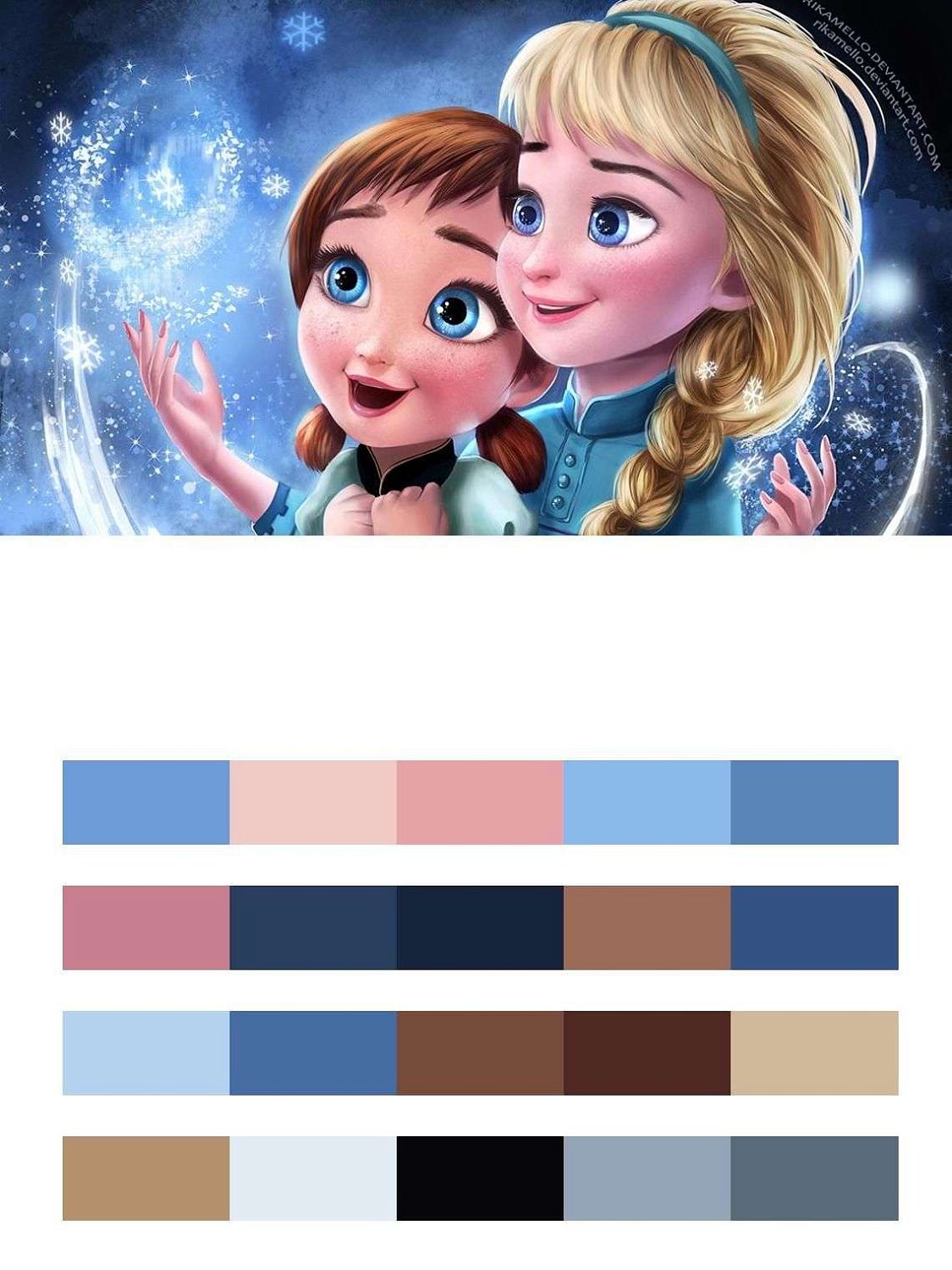 Эльза и Анна - Холодное сердце  12-1368