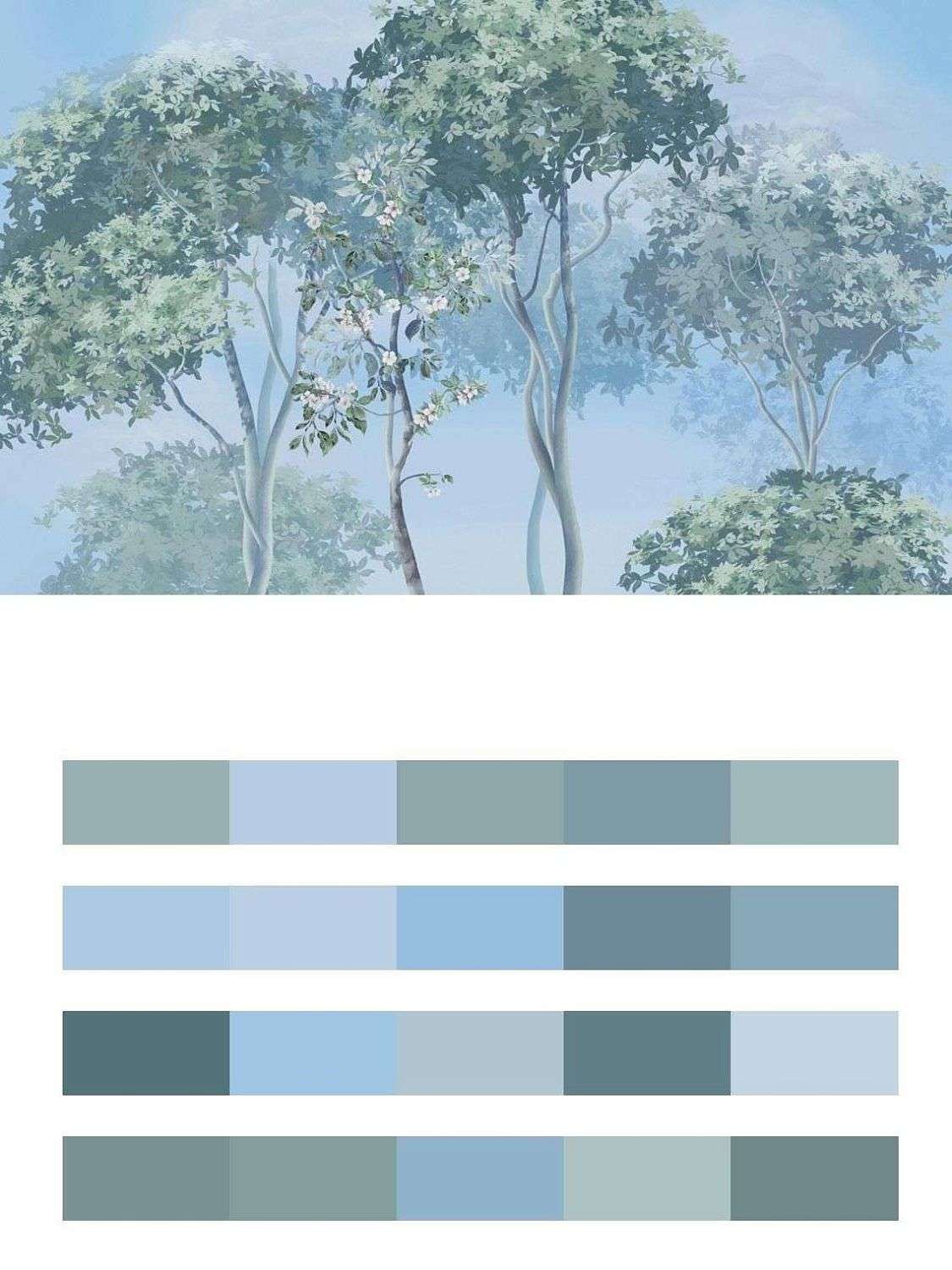 Лес изумрудный  13-238