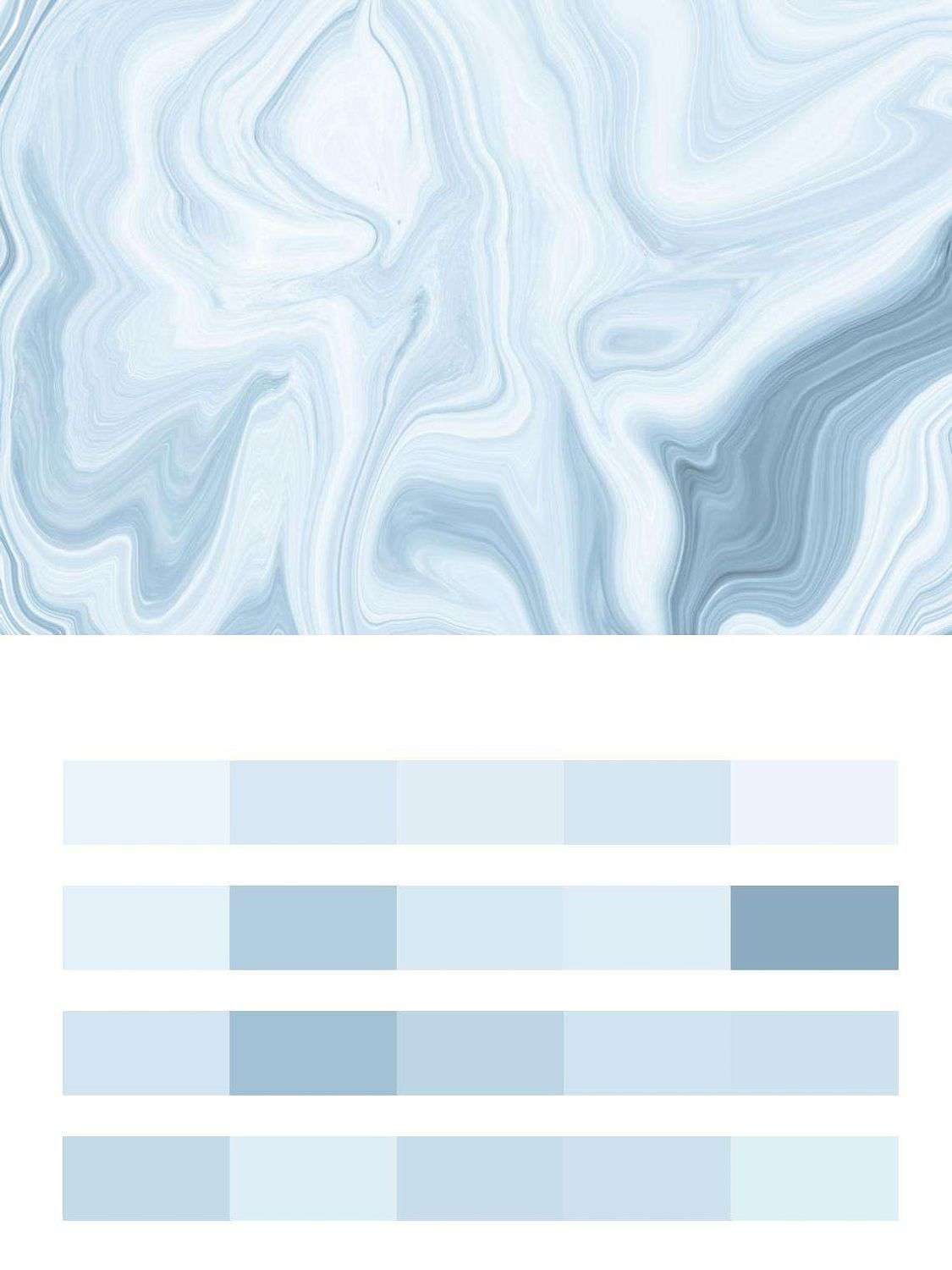 Флюид Арт - Мрамор голубой  9-947