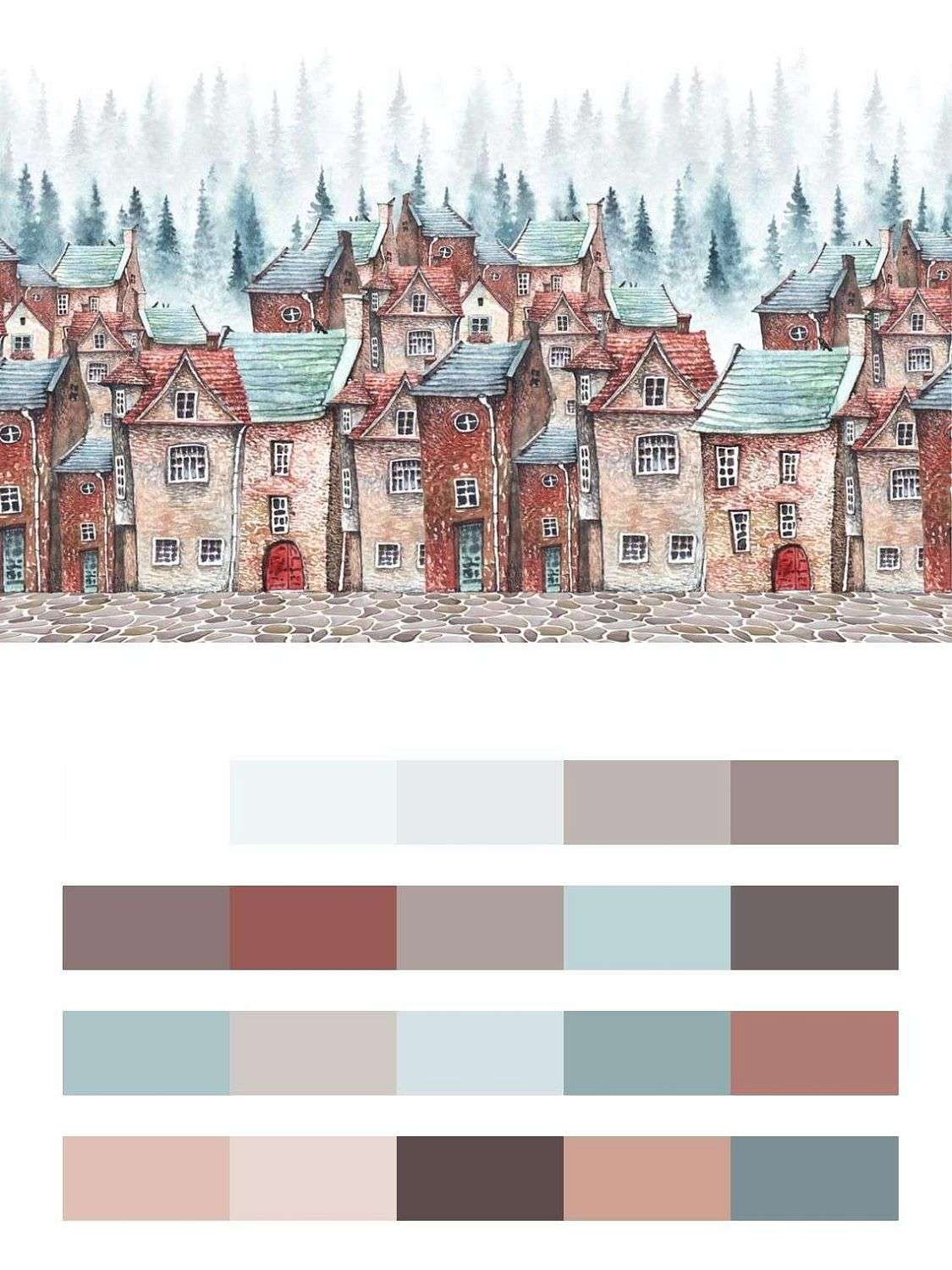 Домики из сказки  12-901