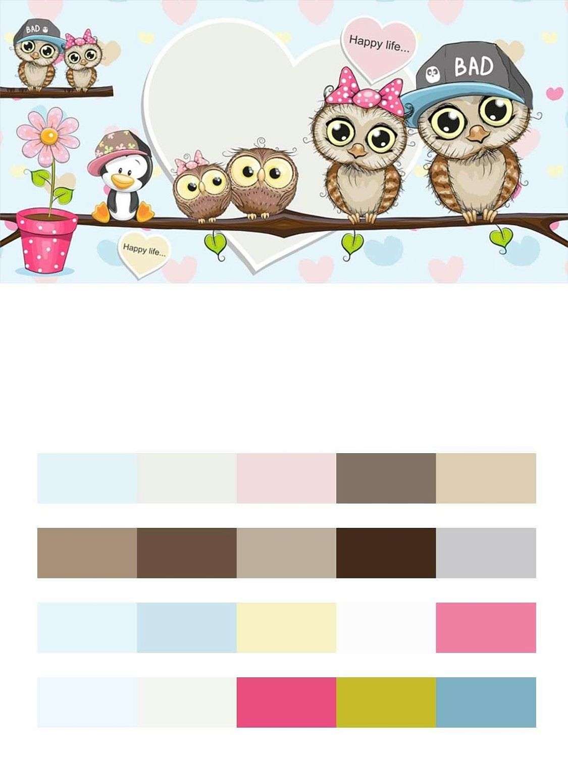 Семейство сов  12-930