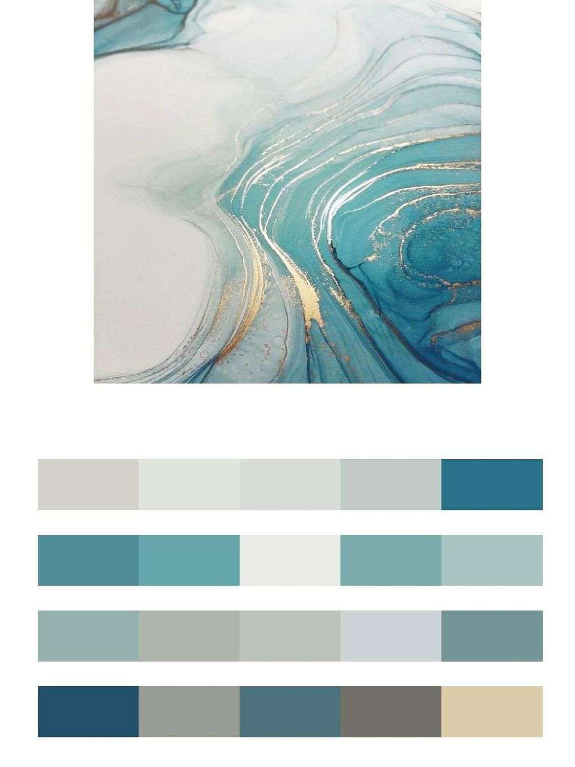 Бело-голубой мрамор  9-1103