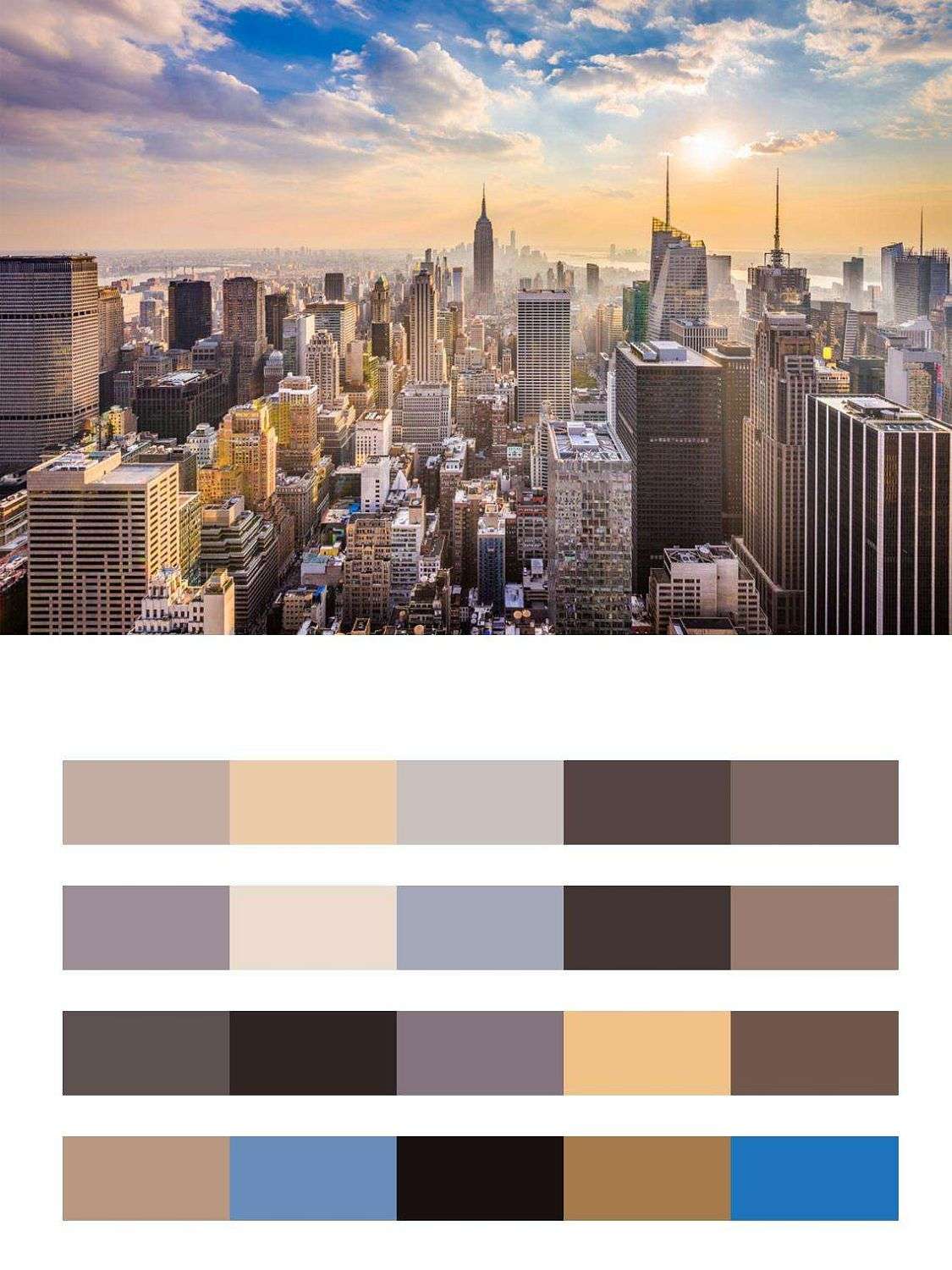 Восходящие солнце над Нью Йорком  9-847