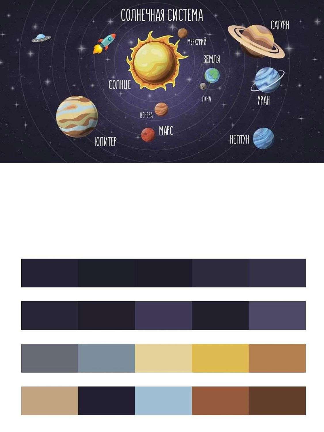 Космическая карта  12-1211