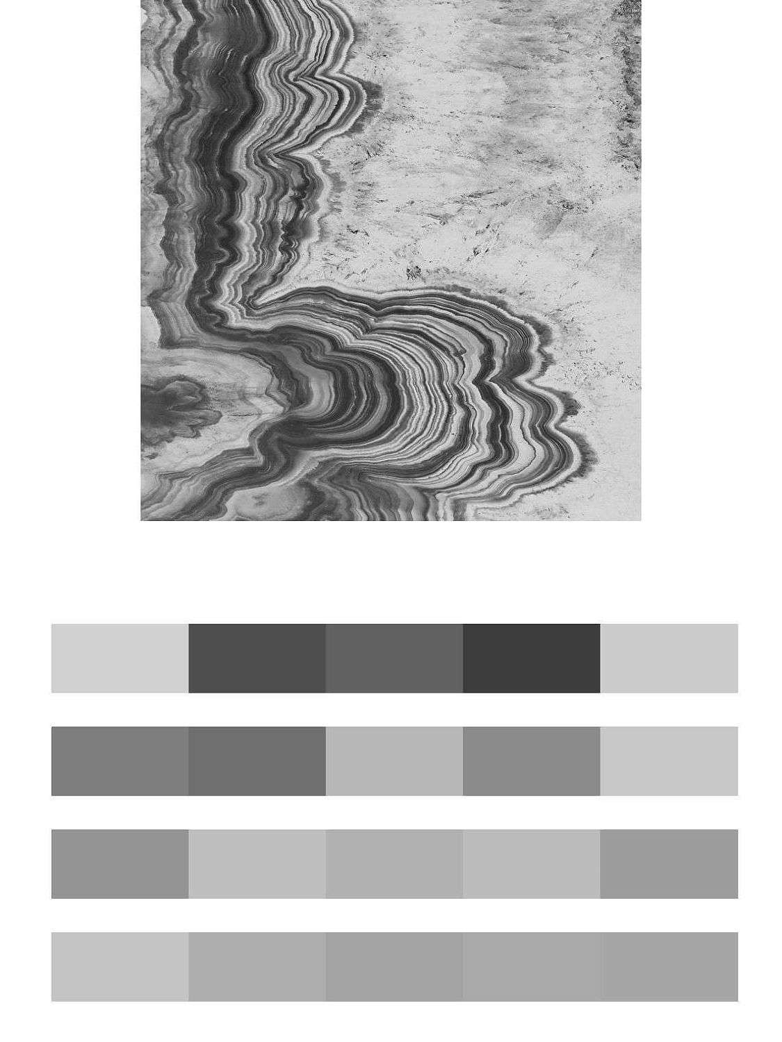 Срез камня ч/б  9-1835