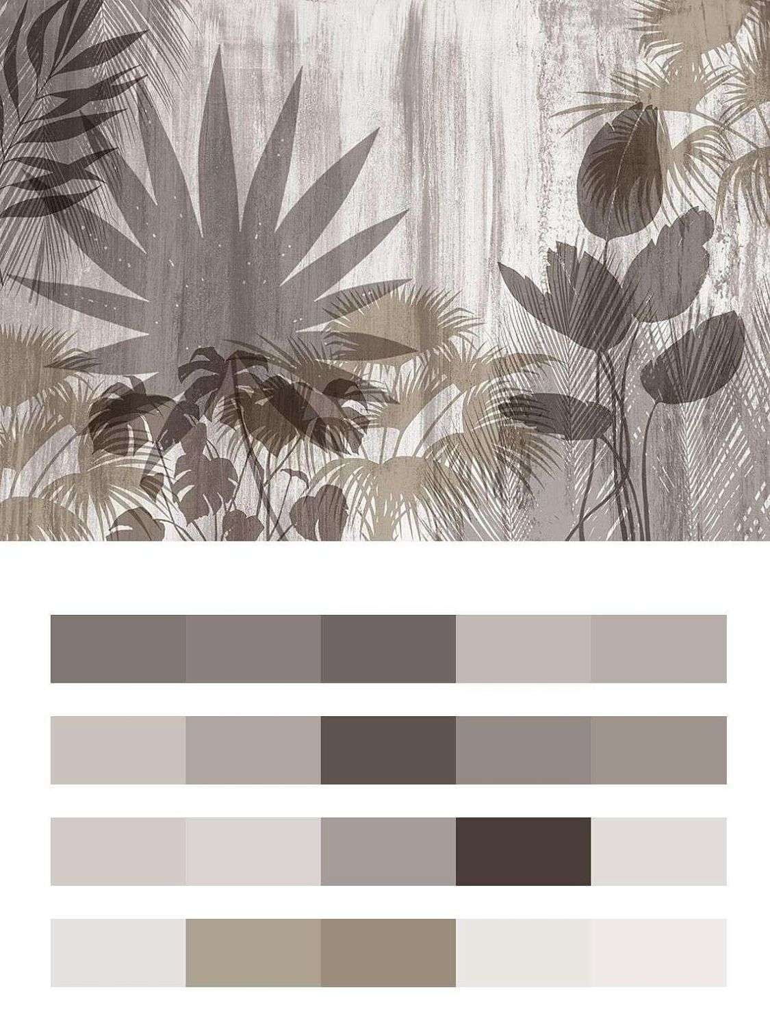 Листья папоротника коричневые  9-1755