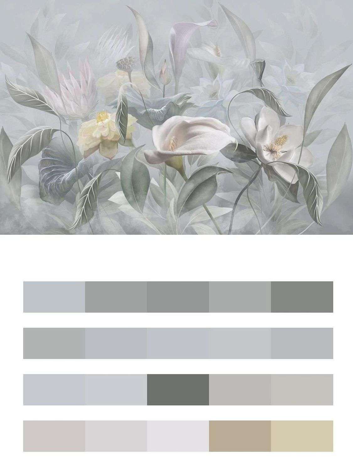 Нежная магнолия  13-546