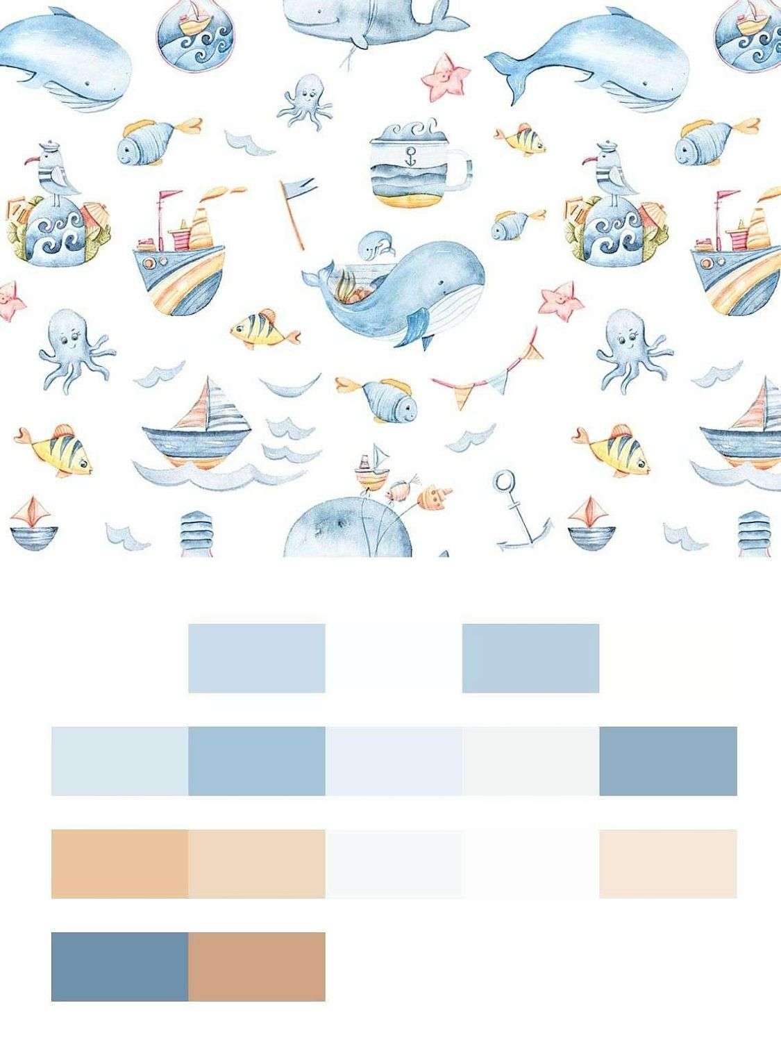 Киты и кораблики  12-727