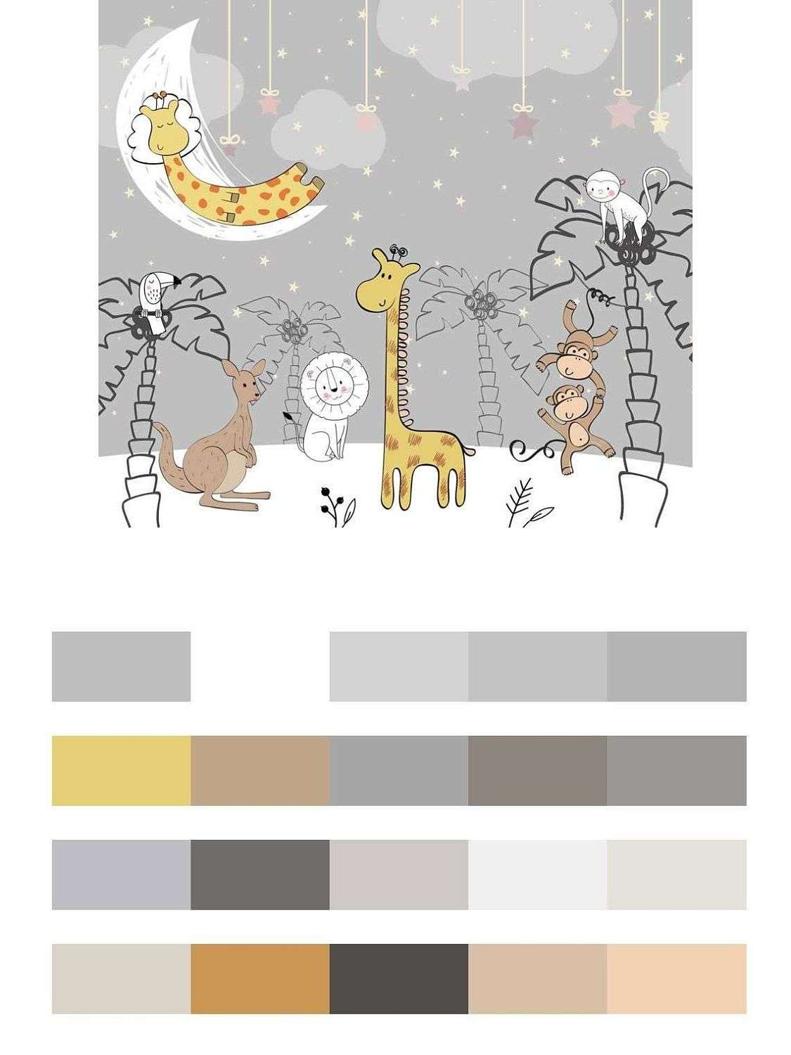 Милые зверята на полянке  12-1312