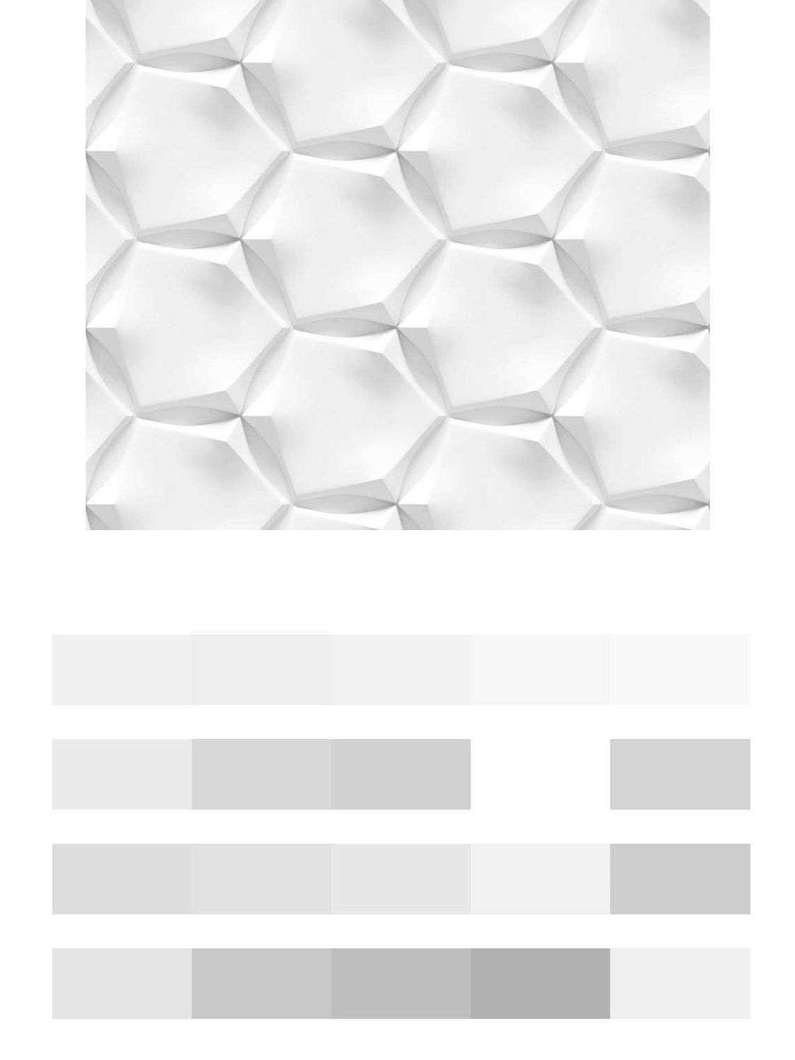 3д белые крупные соты  10-817