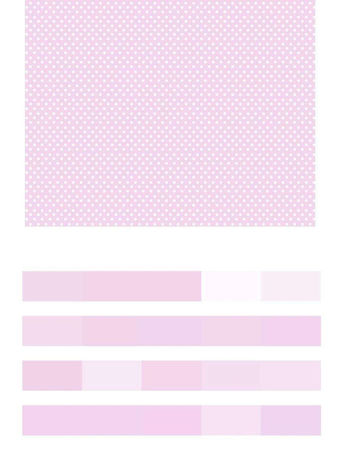Розовый фон в горошек  14-621