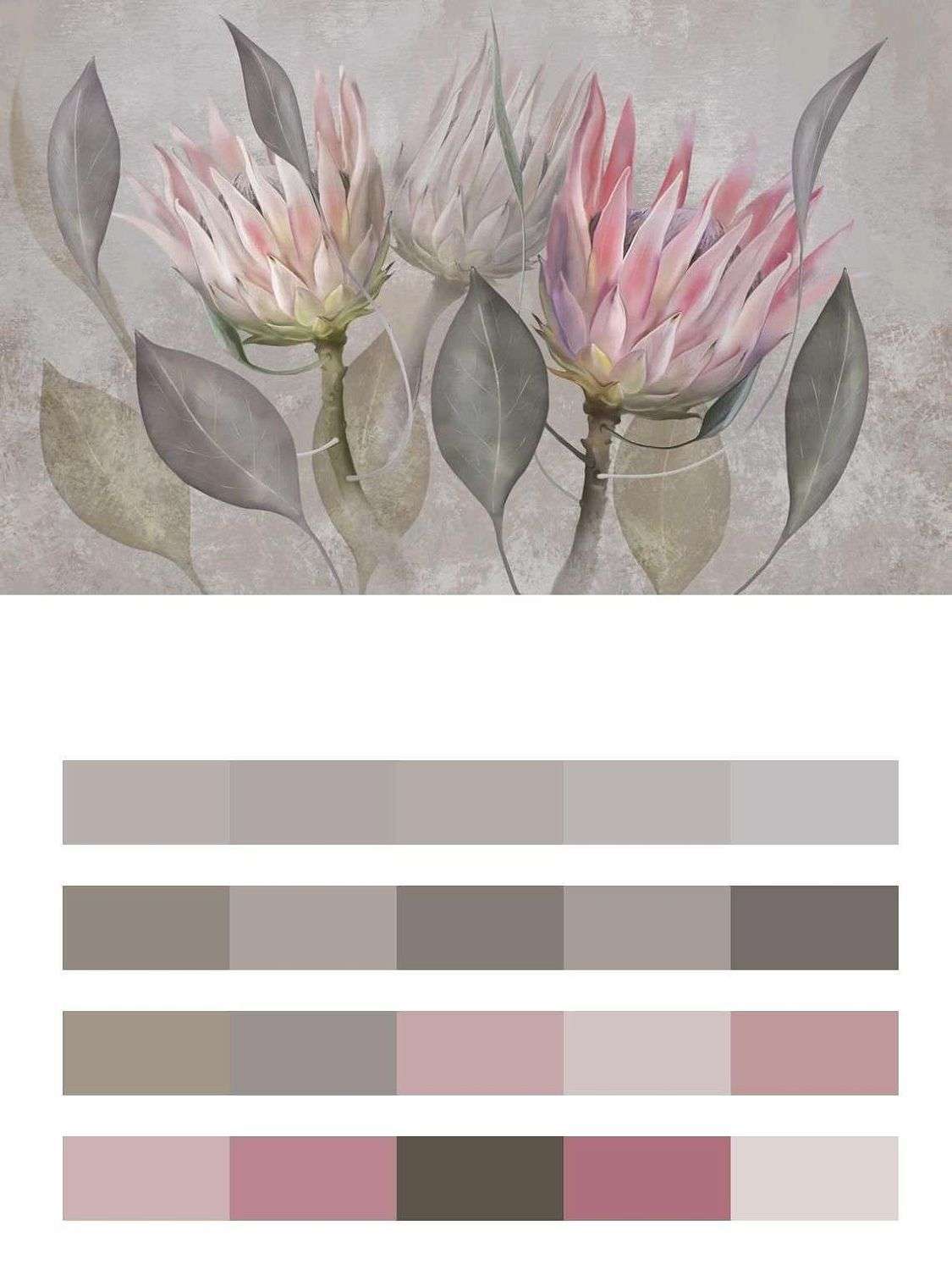 Розовые протеи  13-481