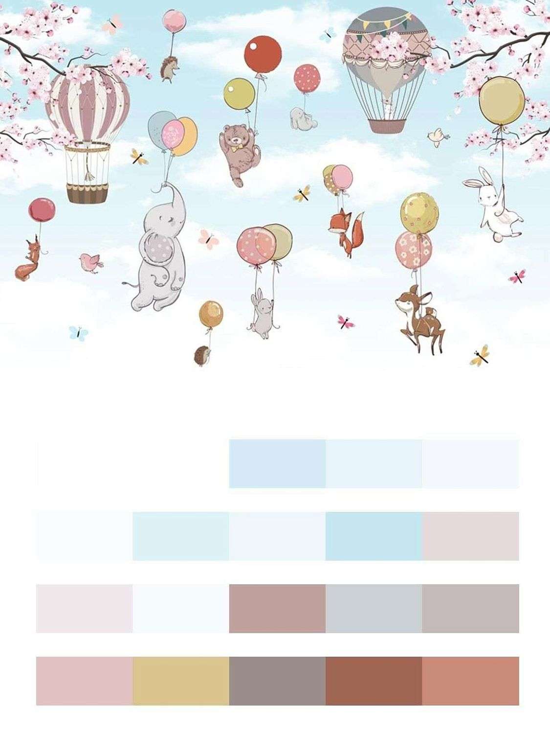 Животные в полете  12-950