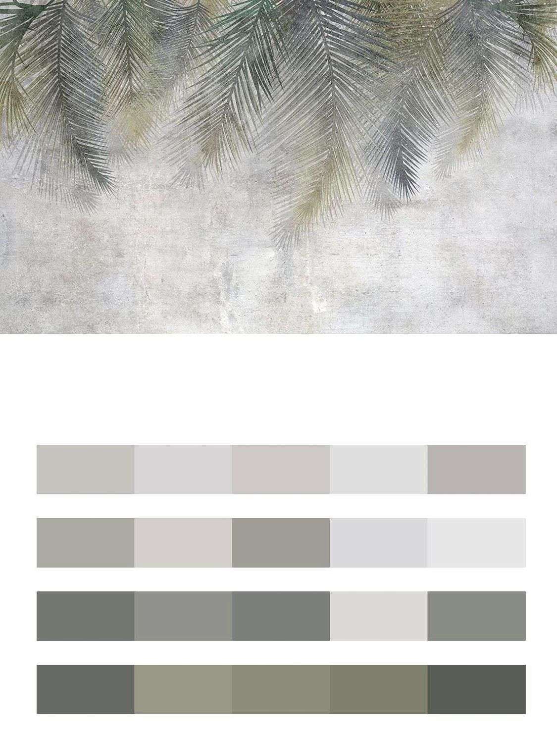 Листья свисающие серо-зеленые  9-1866