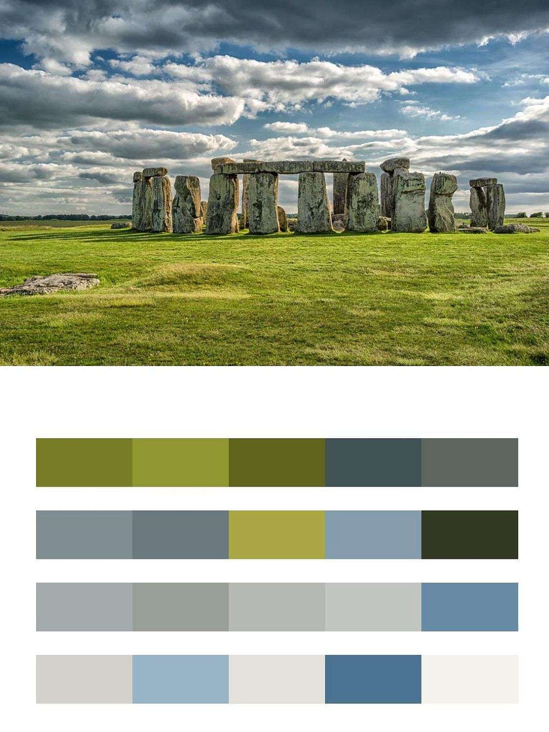 Англия парк стоунхендж  9-606