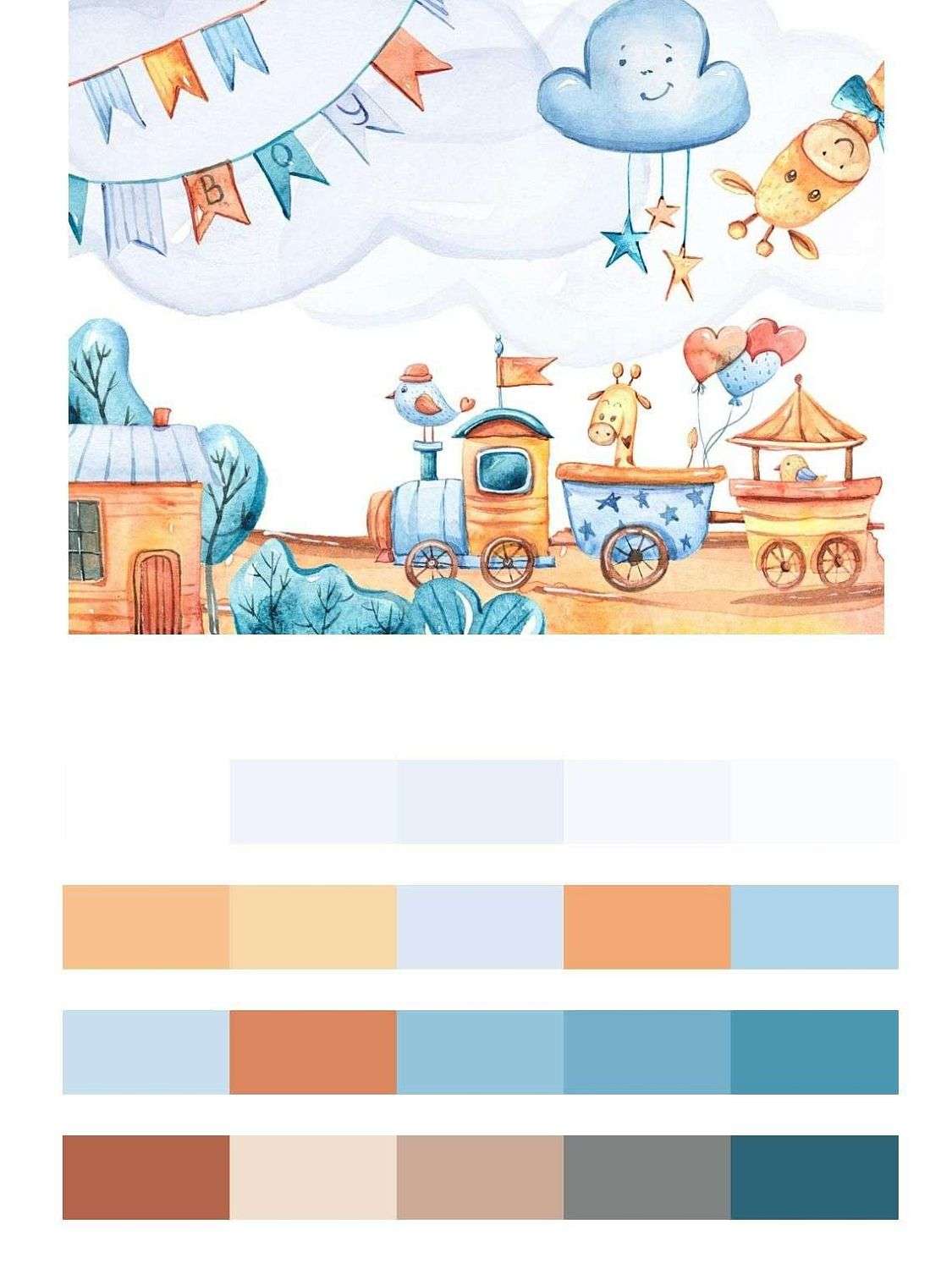 Паровозик  12-794