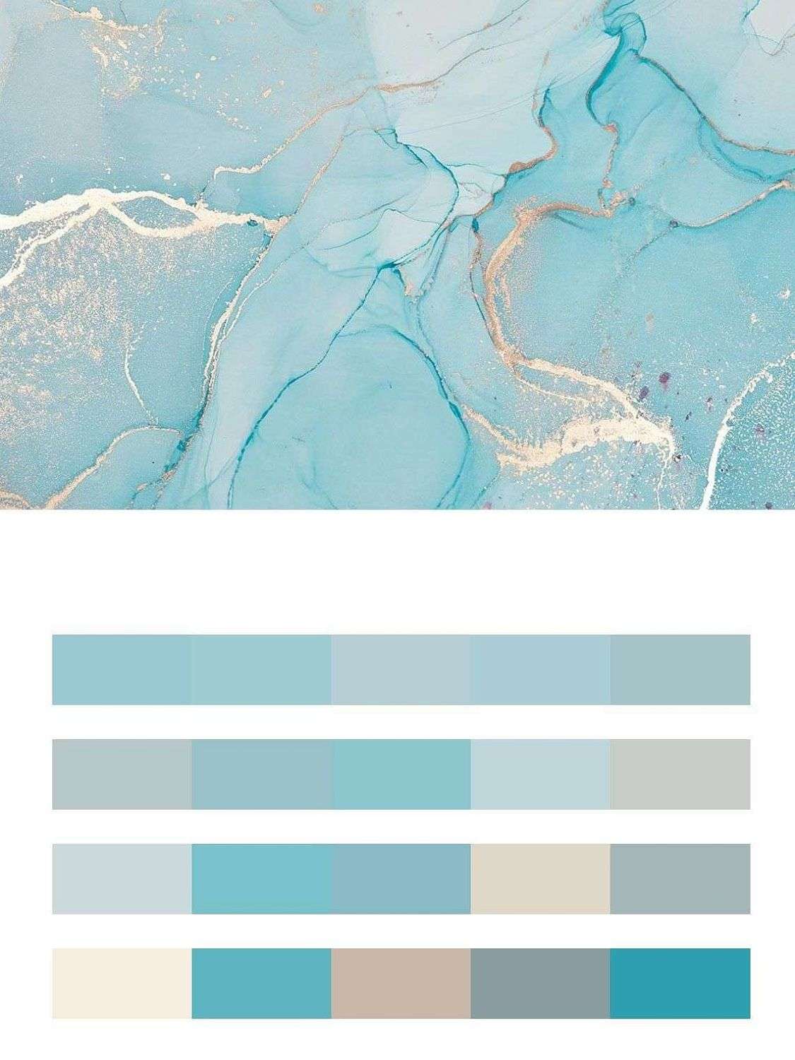 Мрамор голубой с золотом  9-1783