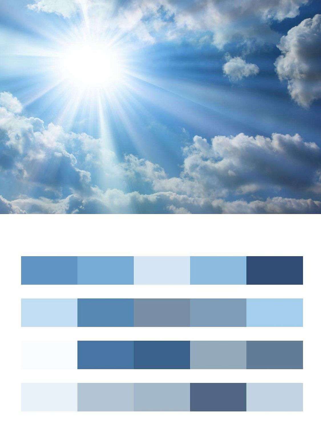 Лучи солнца на молчаливом небе  9-389