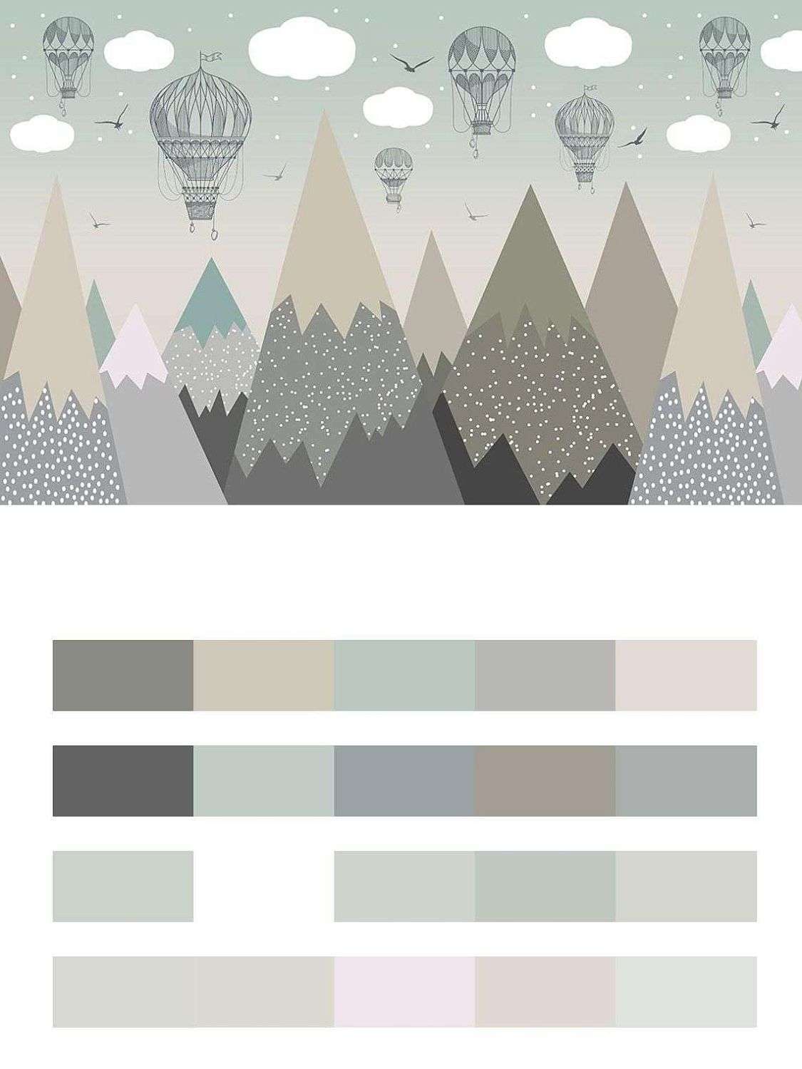 Горы в скандинавском стиле  9-1627