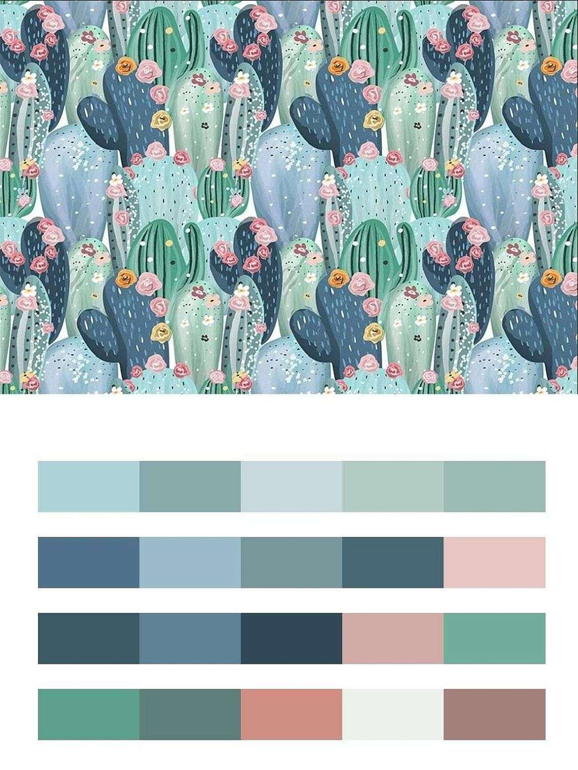 веселые кактусы  9-1838