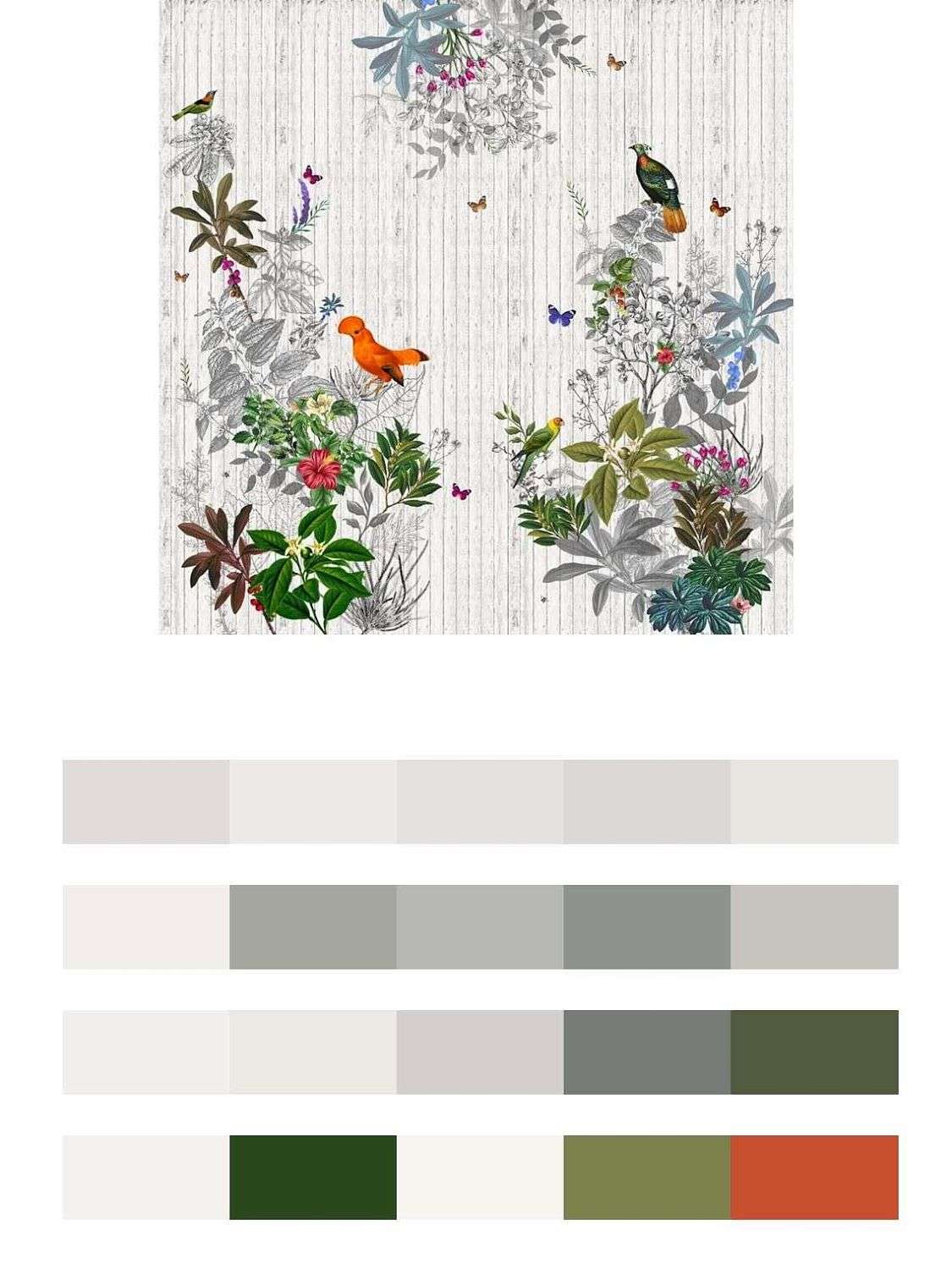 Акварельные птички  10-737