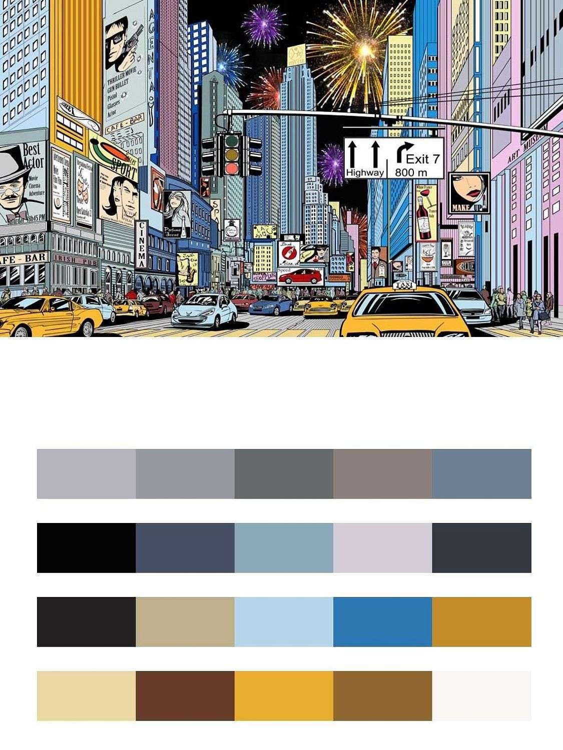 Комикс город  14-240