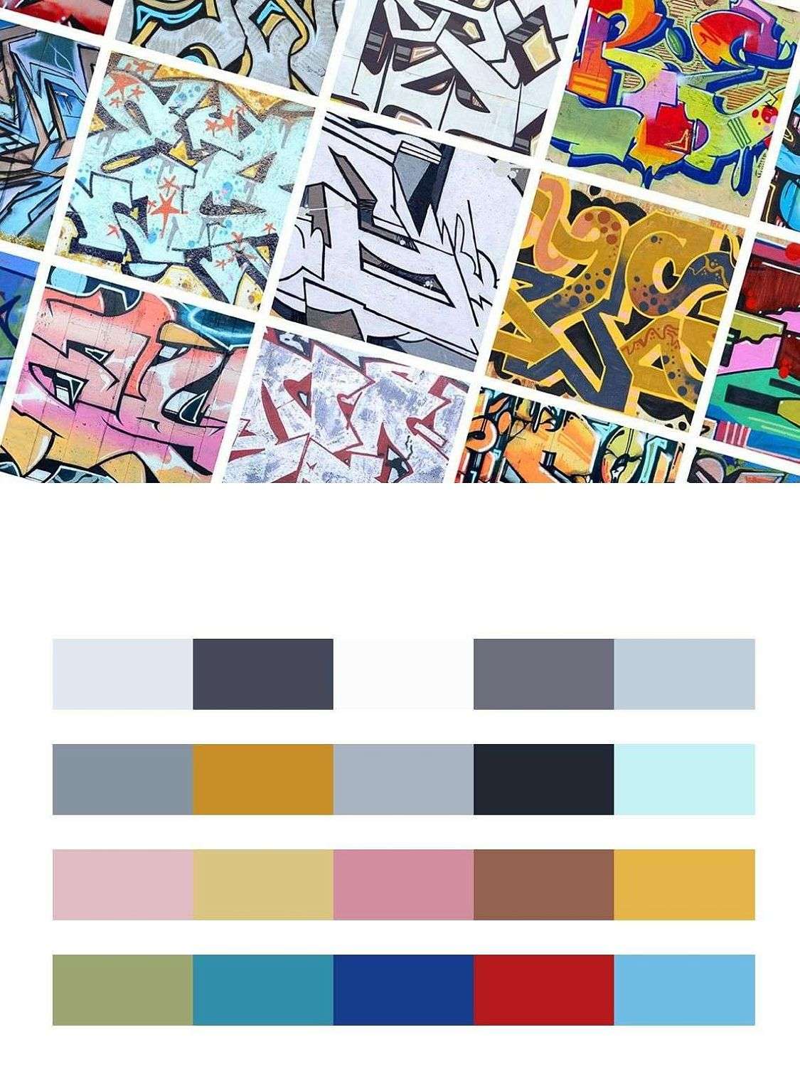 Граффити коллаж  12-1578