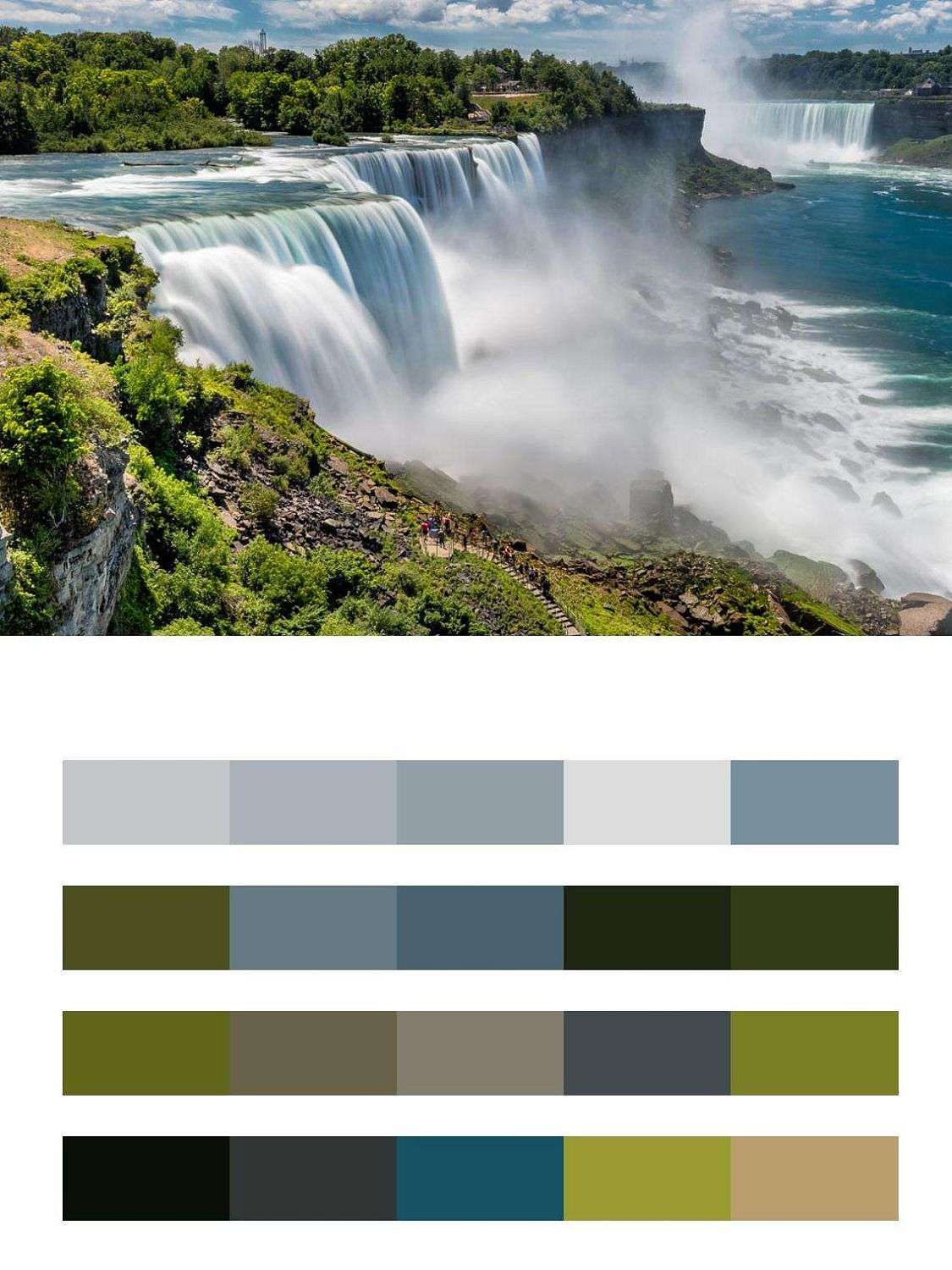 Водопад Ниагара в Нью-Йорке  9-873