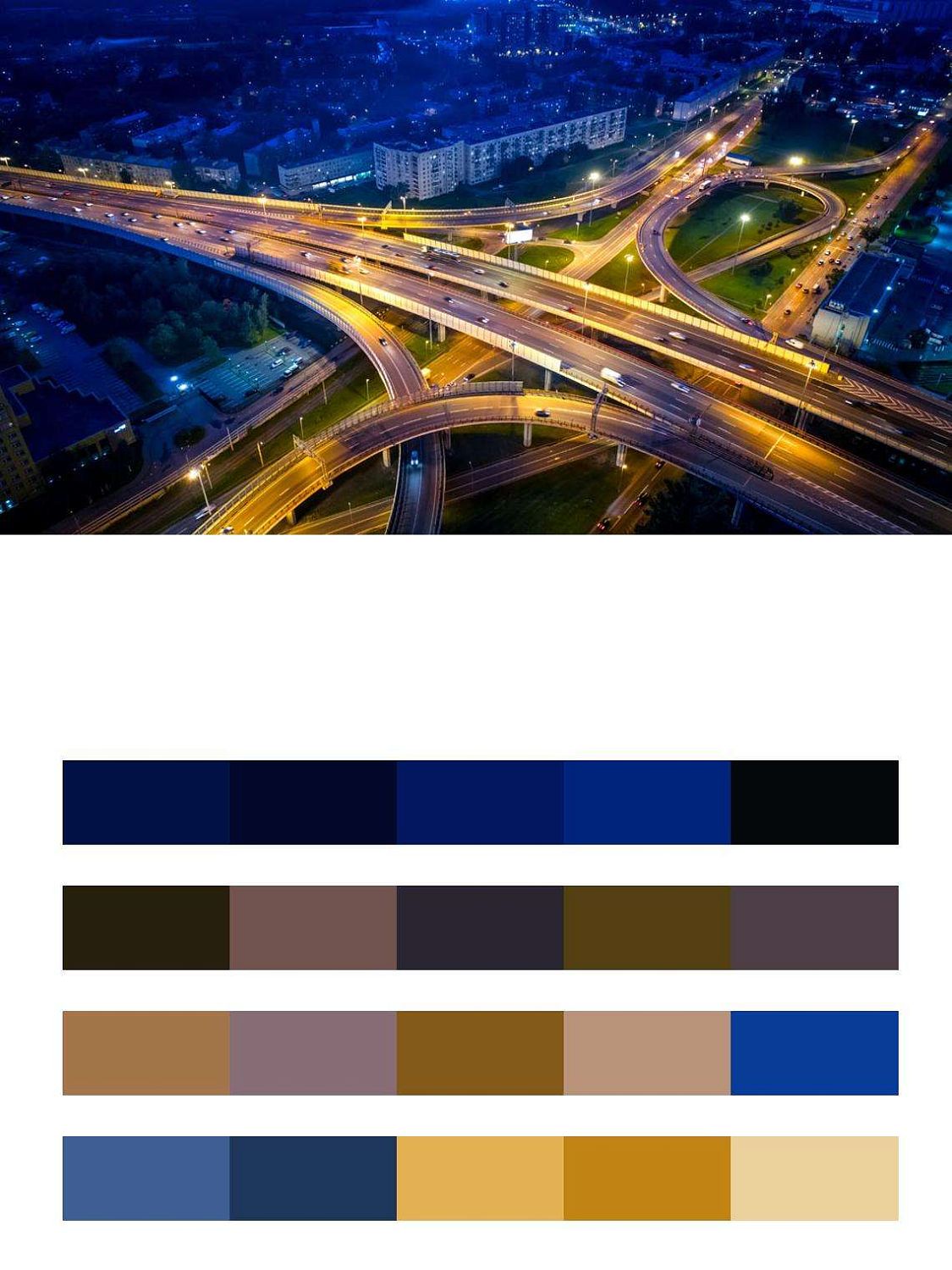 Эстакады ночь  9-690