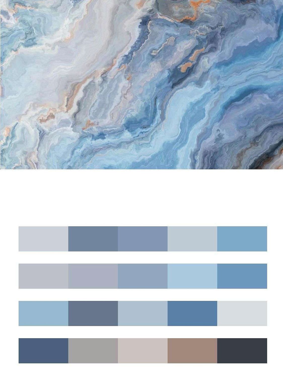 Голубой оникс срез  9-1058