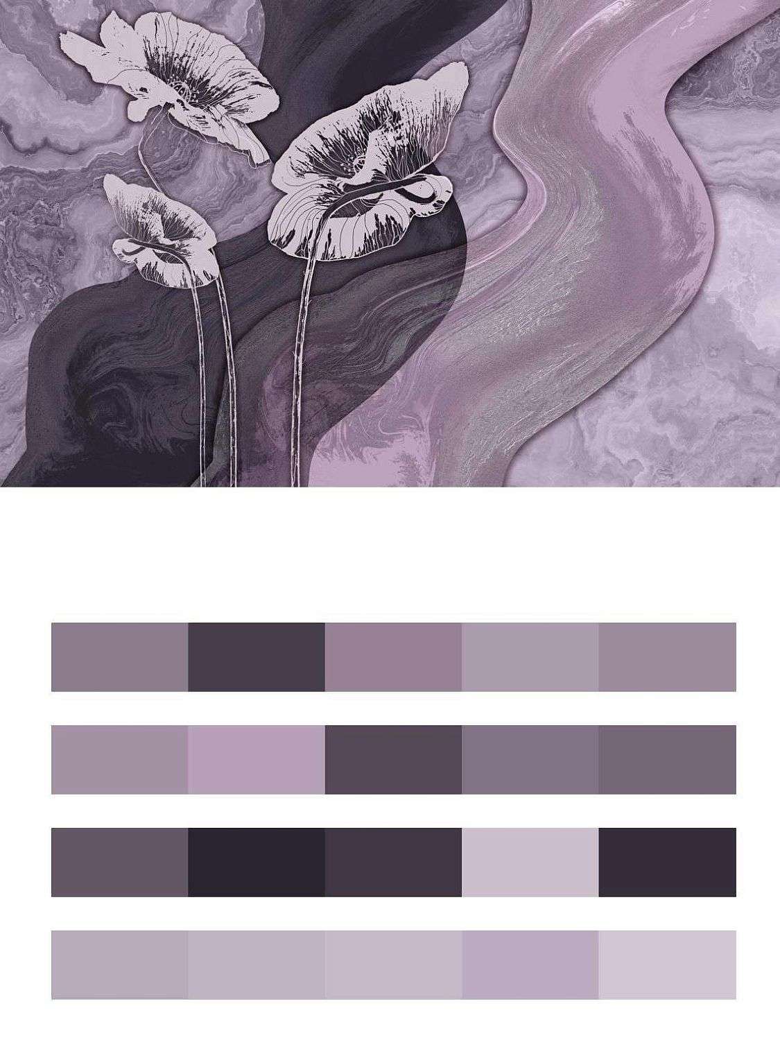 Фиолетовая гладь  13-096