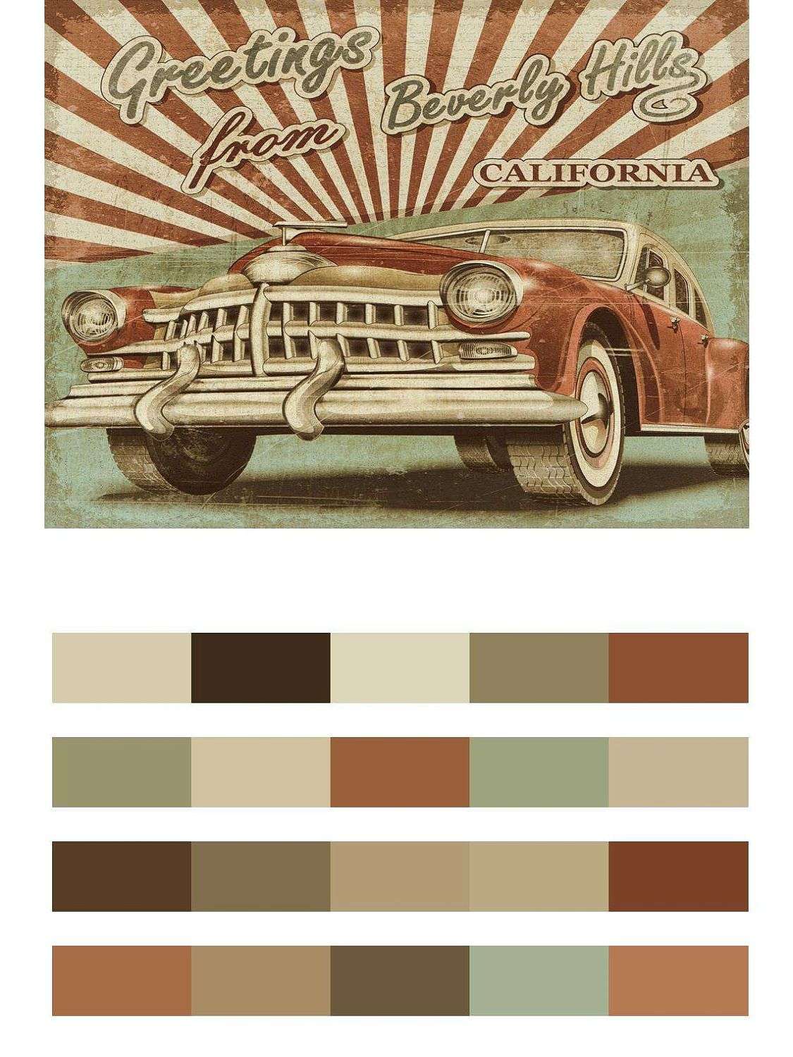 Ретро Car  9-283