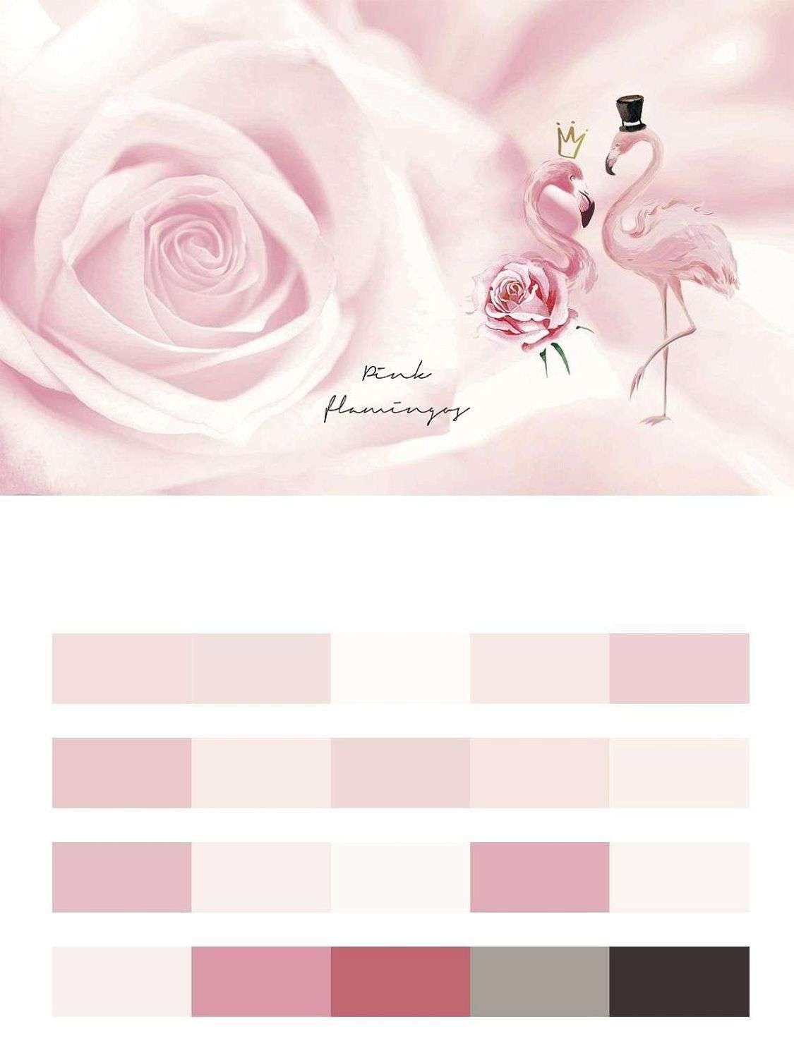 Танцующие фламинго  14-390