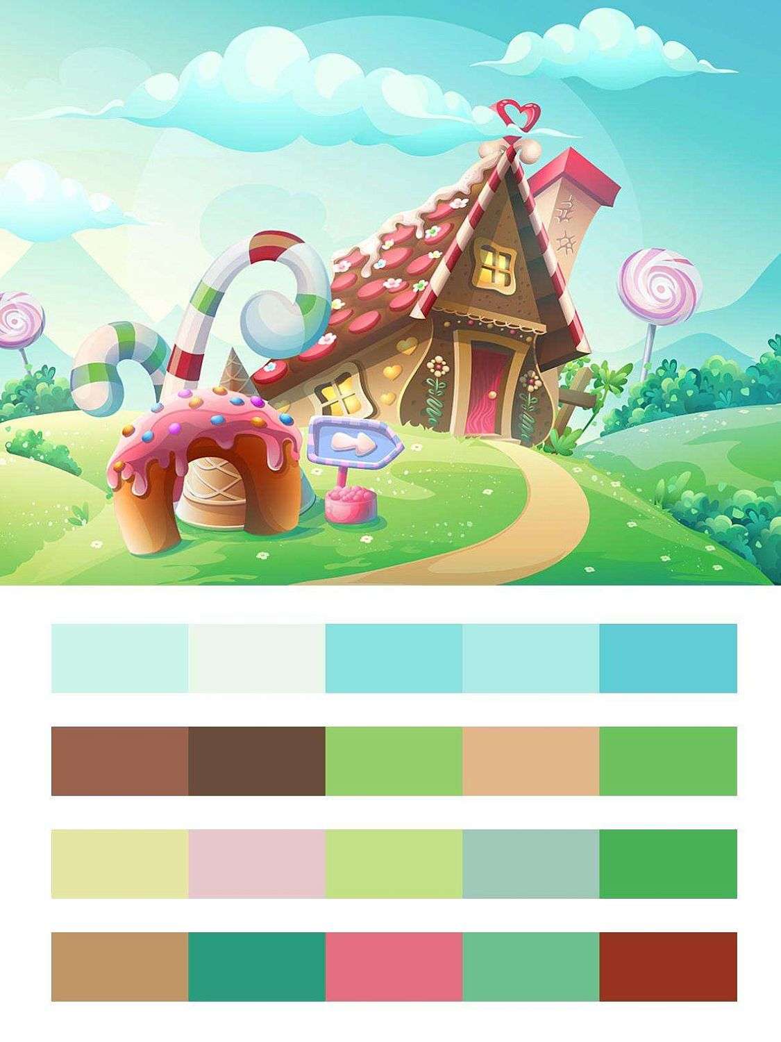 Волшебный домик  9-160