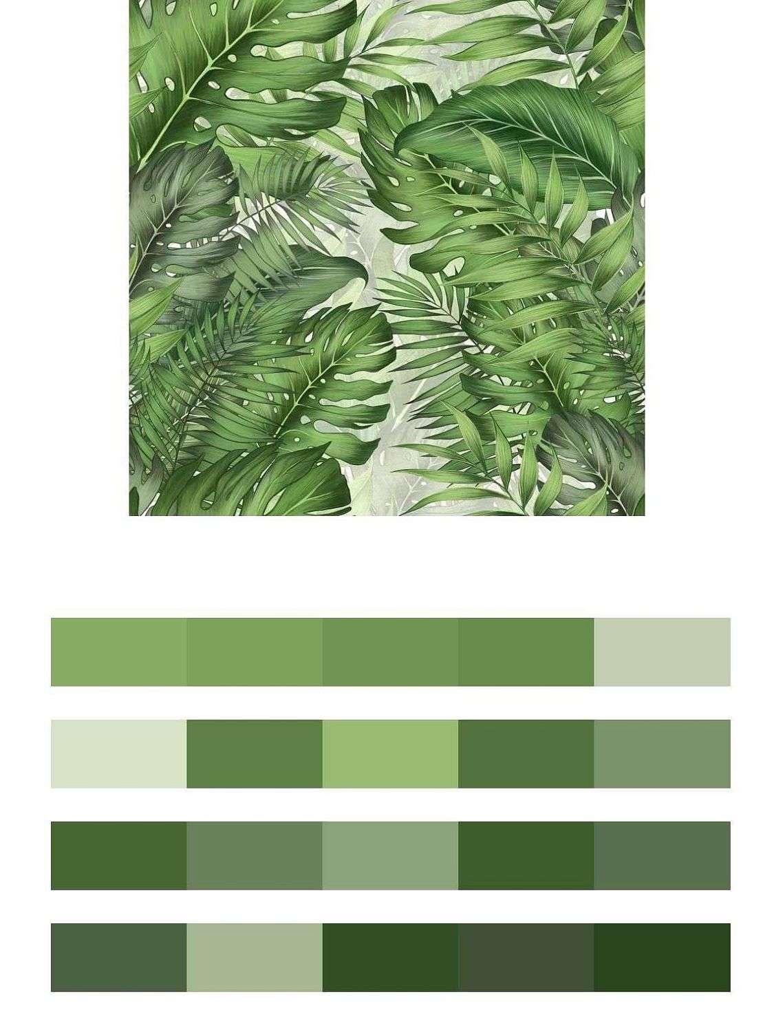 Пальмовые листочки  10-764