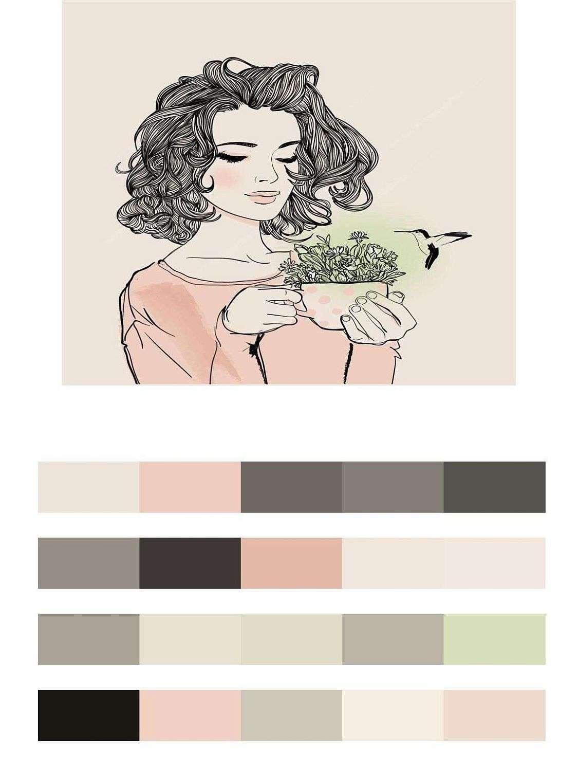 Нежный цветок  12-634