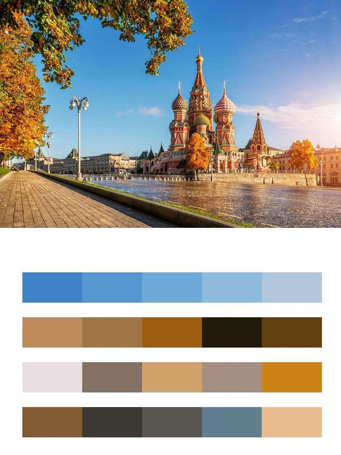 Собор Василия блаженного после дождя  9-417