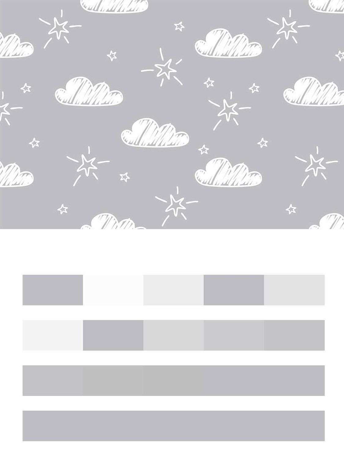 Облака белые на сером  12-704