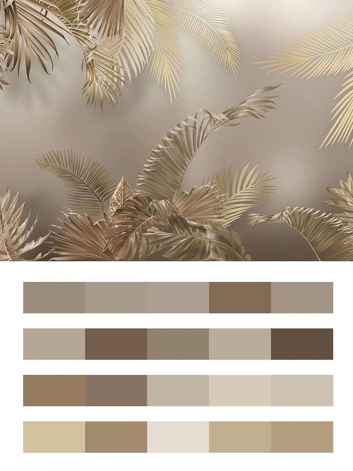 Золотые пальмовые ветви  9-1743